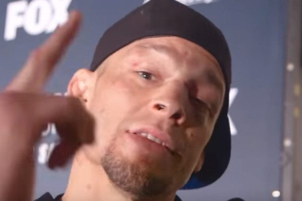 Nate Diaz Close Up gangster