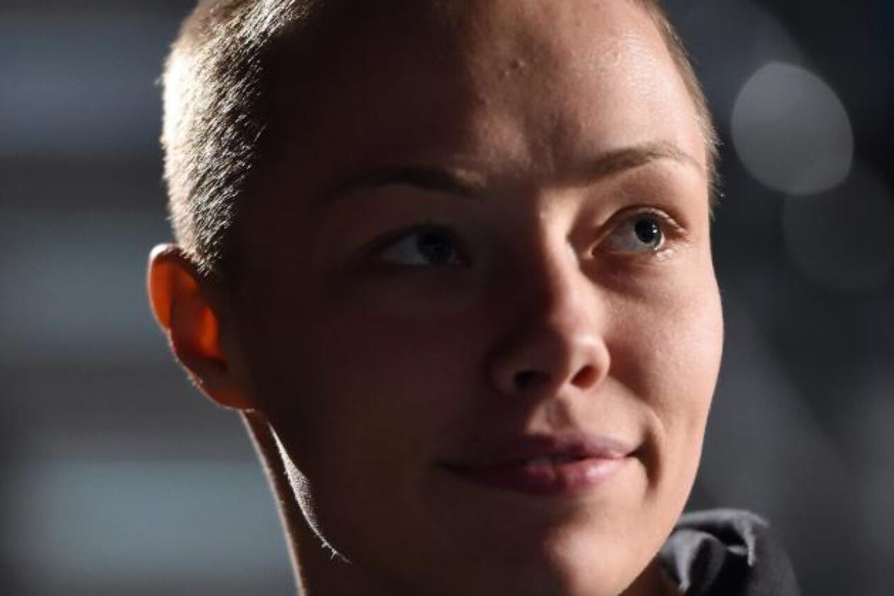 Rose Namajunas Shaved head