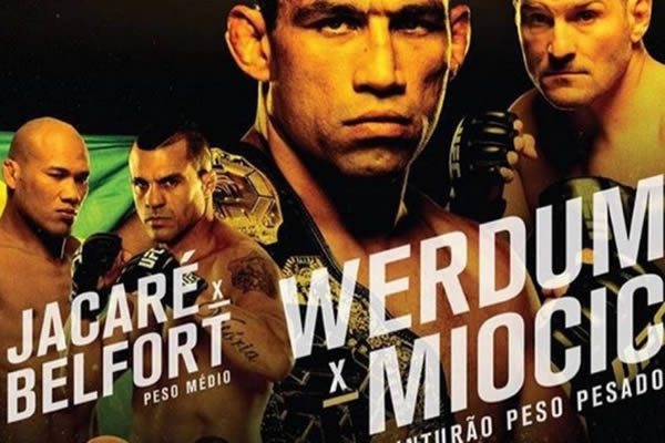 UFC 198 Poster