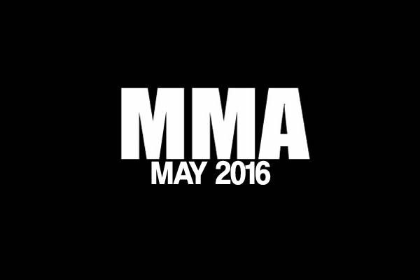 MMA May 2016
