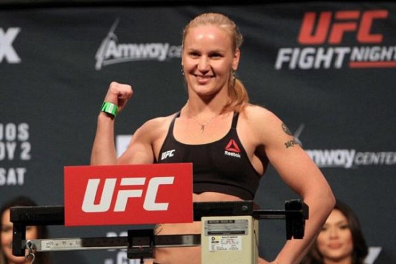 Valentina Shevchenko weigh in