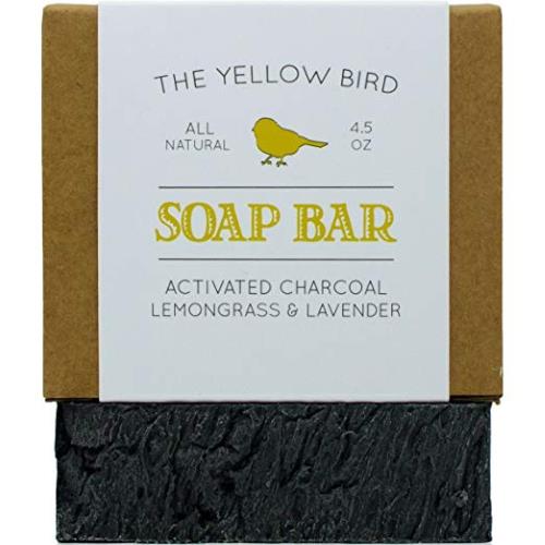 Yellow Bird Activated Charcoal Soap Bar