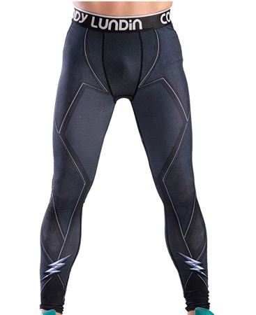 Red Plume Men's Sports Compression Pants