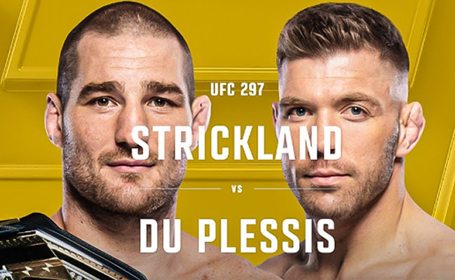 UFC 297 Fight Card