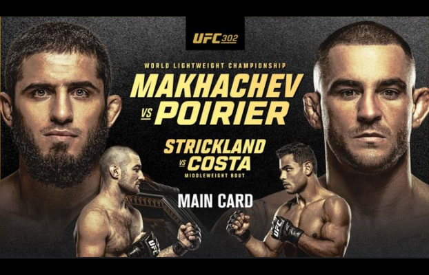 UFC 302 Fight Card