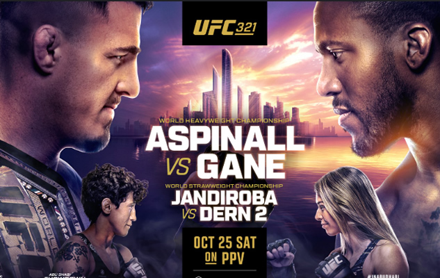 UFC 321 Fight Card