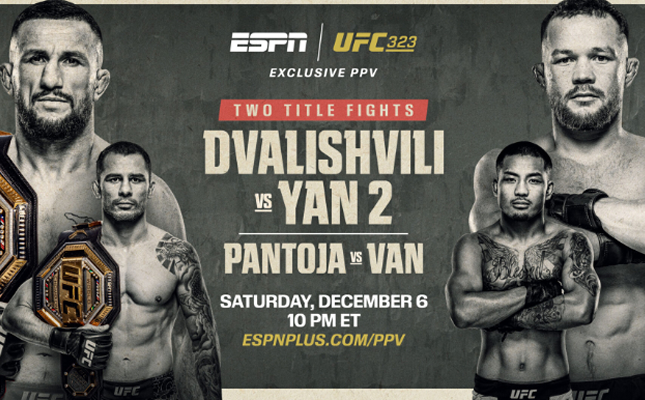 UFC 323 Results (Live)