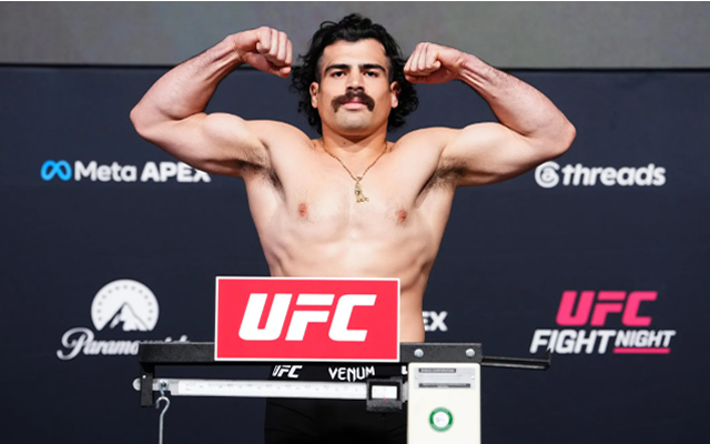 Luis Hernandez Submits Sedriques Dumas In 57 Seconds At UFC Fight Night 289